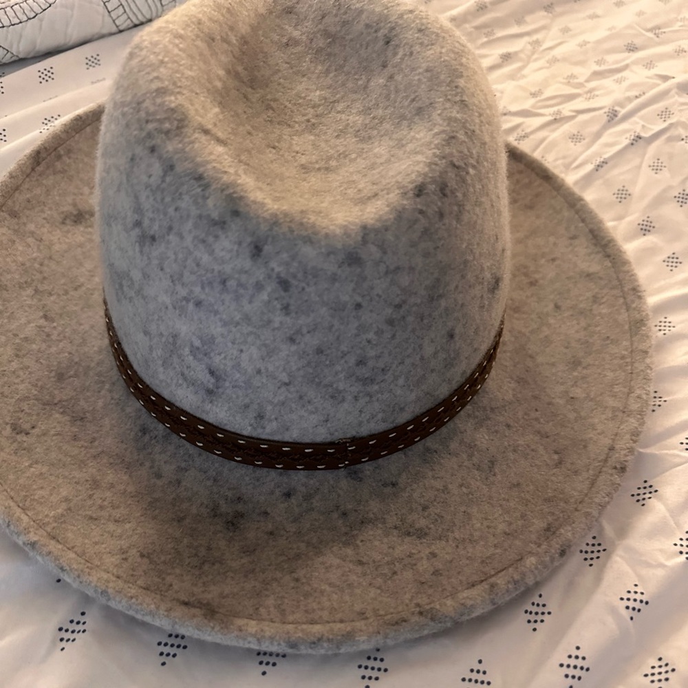 Gray Felt hat - Size L